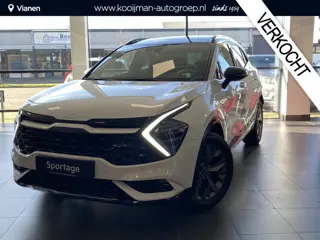 Kia Sportage 1.6 T-GDi Hybrid GT-Line 1e eigenaar, BTW auto, Panoramadak, Stoel&Stuurverwarming, Ele