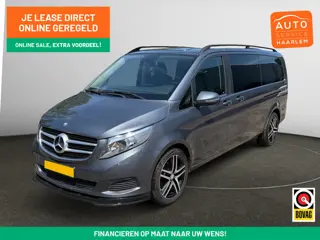Mercedes-Benz V-Klasse 220d Extra Lang DC Avantgarde- 2x Schuifdeur, Leder, Navi, Clima, Cruise, Gri