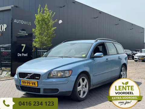 Volvo V50 2.4|INRUILKOOPJE|NL AUTO|HALF LEER|APK 10-2026