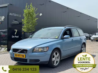 Volvo V50 2.4|INRUILKOOPJE|NL AUTO|HALF LEER|APK 10-2026