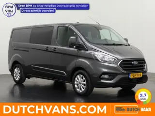Ford Transit Custom 2.0TDCI 170PK Dubbele Cabine Limited | 2xSchuifdeur | 2800Kg Trekhaak | Navigati