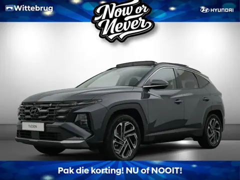 Hyundai Tucson 1.6 T-GDI PHEV Premium Sky Plug-In Hybride met Panorama Schuifdak, Lederen bekleding,