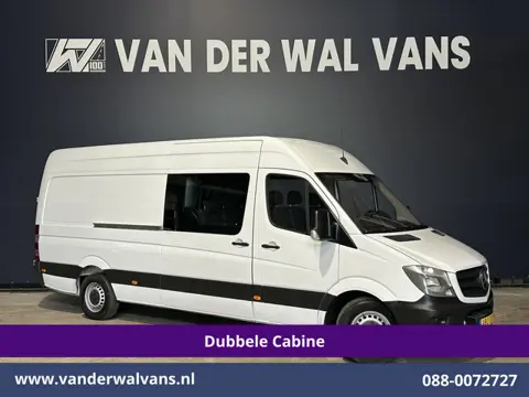 Mercedes-Benz Sprinter 314 CDI 143pk L3H2 Dubbele Cabine Euro6 Airco | 7-Zits | Trekhaak Sidebars