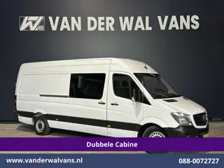 Mercedes-Benz Sprinter 314 CDI 143pk L3H2 Dubbele Cabine Euro6 Airco | 7-Zits | Trekhaak Sidebars