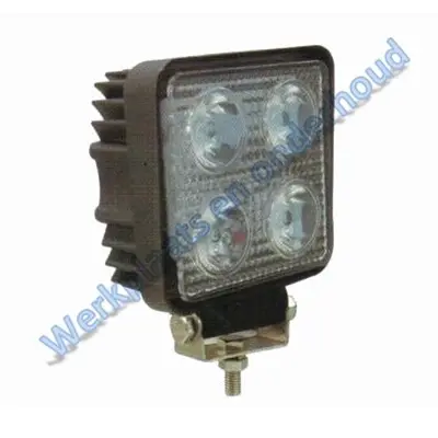Led Werklamp Vierkant 20w 2800Lm 9-32v