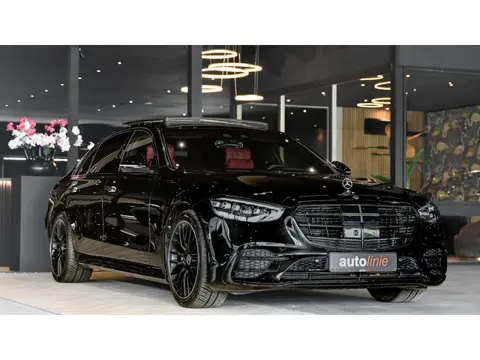 Mercedes-Benz S-klasse 580 e 4MATIC Lang AMG Line, First-Class, Chauffeurspaket, Burm High-End, 4-Wi