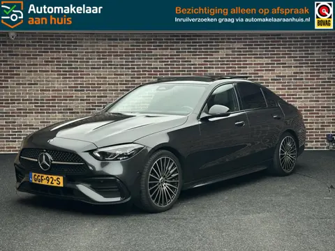 Mercedes-Benz C-klasse 180 AMG Line Panoramadak Sfeer Burmeister 360