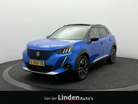 Peugeot e-2008 EV GT Pack 50 kWh 3-Fase SOH 89,8% | Panoramadak | 3D i-Cockpit | Navigatie | Camera 