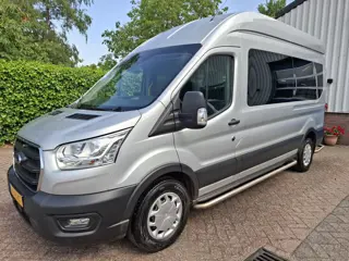 Ford Transit Kombi 350 2.0 TDCI L3H3 21750.- INCL BTW 9-PERSOONS ROLSTOEL 130PK