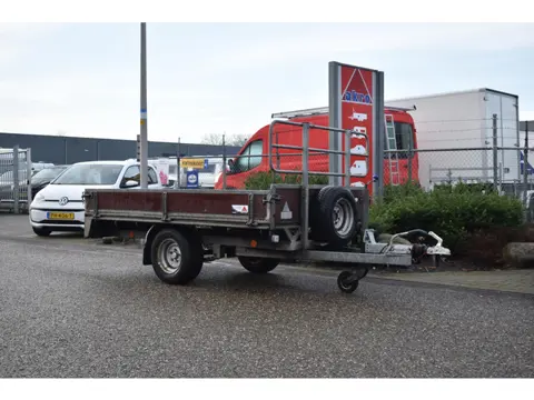 Pijnappel PG-1500 | EX BTW | Plateauwagen | Koprek | 3-zijdig neerklapbaar