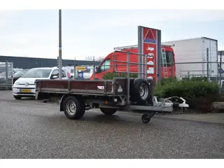 Pijnappel PG-1500 | EX BTW | Plateauwagen | Koprek | 3-zijdig neerklapbaar