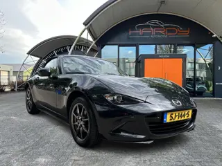 Mazda MX-5 1.5 SkyActiv-G 131 GT-M Zwart / Bruin Leder NL-Auto 100% Dealer Onderhouden