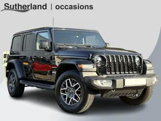 Jeep Wrangler Unlimited 4xe 380pk Sahara PHEV | Leder | Stoel- & Stuurverwarming | Navigatie | Afnee