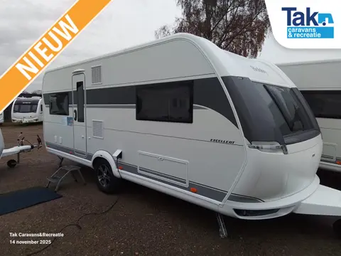 Hobby Excellent 560 CFE Model 2026 Grote C Zit