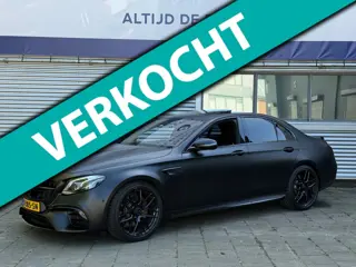 Mercedes-Benz E-klasse AMG 63 4MATIC Premium Plus Downpipe 612pk+ l Headup l Matzwart Wrap l Burmest