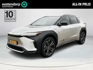 Toyota bZ4X Premium 71 kWh | Panoramisch dak | 3 Fase laden | Precious Silver Prem. metallic/ zwart 