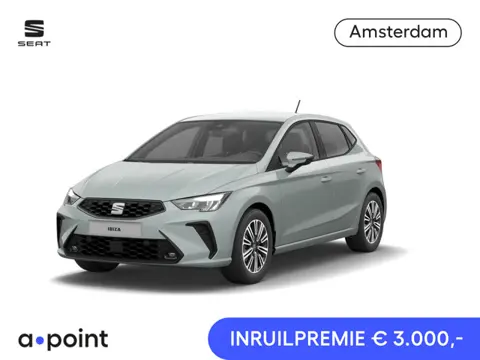 SEAT Ibiza Style Business Connect 1.0 EcoTSI 95 pk | Oniric Grey Metallic | Velgen 'Design Machined'