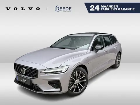Volvo V60 2.0 T6 Plug-in hybrid AWD Plus Dark | Premium | Off black hemelbekleding