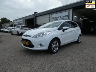 Ford Fiesta 1.25 Titanium|Airco|Leer|5 Deurs|LM-Velgen|Nw.APK|Getinte Ramen|Cruise Control..