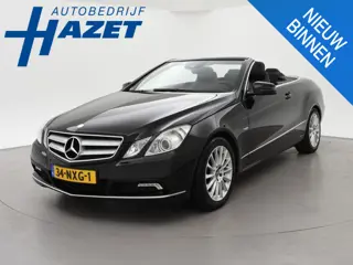Mercedes-Benz E-klasse Cabrio 250 CGI 204 PK AUT. + AIRSCARF NEKVERWARMING | LEDER | STOELVERWARMING