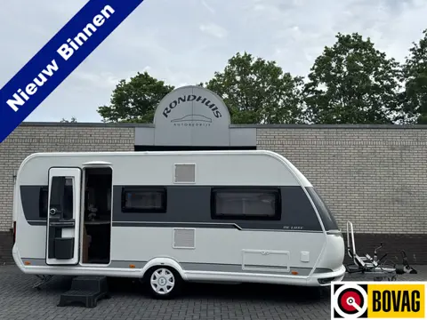 Hobby De Luxe 495 UL met enkele bedden **Mover/Fietsendrager/Zakluifel/Buitengas/2e serviceluik/1e e