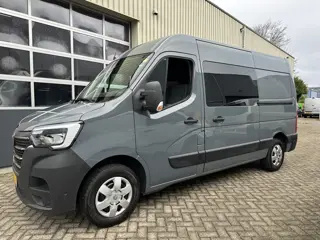 Renault Master 136pk L2H2 DC 7 persoons Airco,Cruise,Navi,Camera,Pdc,Enz