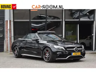 Mercedes-Benz C-klasse Cabrio AMG 63 S HUD Memory Koeling ACC Lane VOLL
