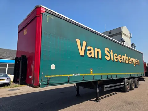 Kögel Mercedes - Disc Kögel 3-assige zeilen oplegger - Mercedes assen - Schijfremmen - Luchtvering -