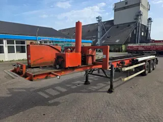 Pacton 3139 DS Pacton 3139 DS 3 assige containerchassis - ROR assen - Trommelremmen - Bladvering - T