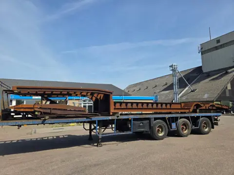 Diversen Low loader body 2-Assig Dieplader Chassis – Luchtvering – Basis voor Opbouw – Export PM3047
