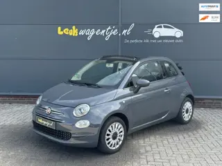 Fiat 500 C 1.2 Lounge Cabrio *cruise *airco *bluetooth *15”