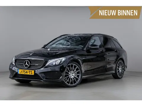 Mercedes-Benz C-klasse Estate 450 AMG 4MATIC Stage2 438pk Pano-dak|Nightpakket|Camera|Alcantara|Elek