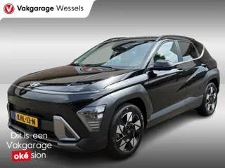 Hyundai KONA 1.6 GDI HEV Premium | Leer | Clima | Camera |