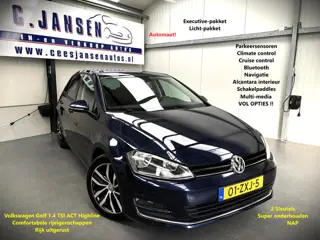 Volkswagen Golf 1.4 TSI ACT Highline Automaat! Super onderhouden!