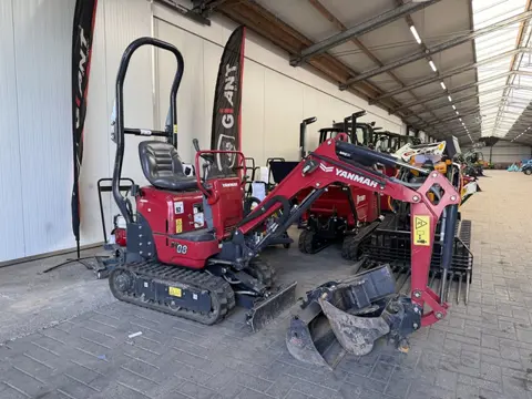 Yanmar SV08 minigraver BJ 2023