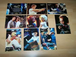 BRIDE OF CHUCKY lobbycard set.