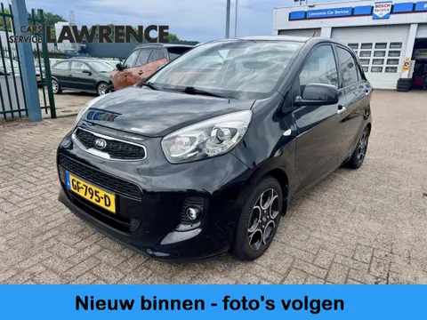 Kia Picanto 1.2 CVVT First Edition | Airco | Trekhaak | Bleu-Tooth Goed onderhouden | 2de set velgen