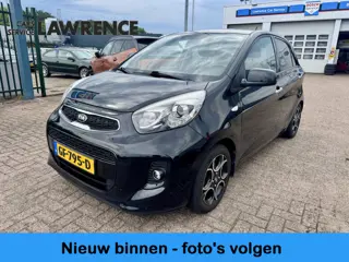 Kia Picanto 1.2 CVVT First Edition | Airco | Trekhaak | Bleu-Tooth Goed onderhouden | 2de set velgen