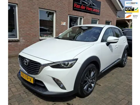 Mazda CX-3 2.0 SkyActiv-G 120 GT-M. Dealer onderhouden! O.a. leder, HUD, camera navi, cruise, stoelv