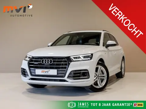 Audi Q5 55 TFSI e quattro 2x S-Line / 367pk / Trekhaak / B&O / Rondomzicht camera / Dodehoek herkenn