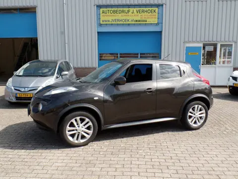 Nissan Juke 1.6 Acenta Eco zwart bruin metallic