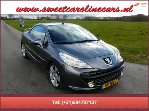 Peugeot 207 CC 1.6 VTi Sport Pack,Airco,Elec.pakket,17"Lmv's,Grootbeeld Navi, 130000 KM!!