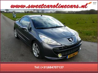 Peugeot 207 CC 1.6 VTi Sport Pack,Airco,Elec.pakket,17"Lmv's,Grootbeeld Navi, 130000 KM!!