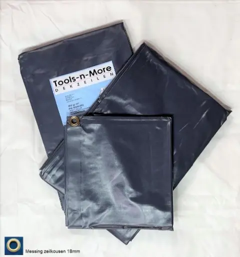 Dekzeilen / Dekkleed / Bache - PE of PVC - 100 t/m 600 gr/m2