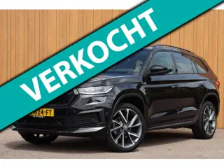 Skoda Kodiaq 1.5 TSI Sportline Business org.NL trekhaak stuurverw el.klep canton camera
