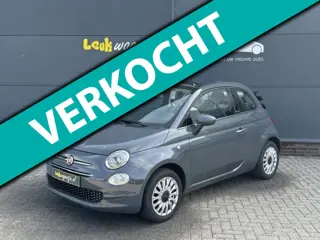 Fiat 500 C 1.2 Lounge Cabrio *cruise *airco *bluetooth *15” *VERKOCHT