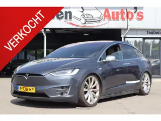 Tesla Model X 90D Base | 2 Persoons | SOH 87,9 % | Luchtvering werkt niet/ |