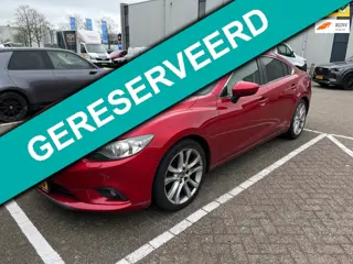 Mazda 6 2.0 HP GT-M 165pk 2e eig. Leder Navi Trekhaak 1500kg. Xenon