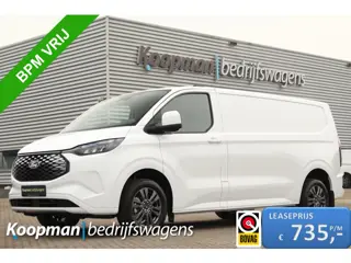 Ford E-Transit Custom 340 L2H1 Limited | 71 kWh | 160kW/218pk | Stoel + Stuurverwarming | Camera | C