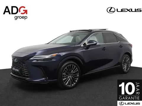 Lexus RX 450h+ Plug-in Hybrid President Line | Nieuw! | Uit voorraad leverbaar | Glazen schuif/-kant